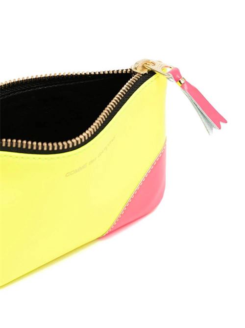 Marsupio in pelle giallo/arancione in pelle Super Fluo Comme des Garcons | SA8100SFY/LO